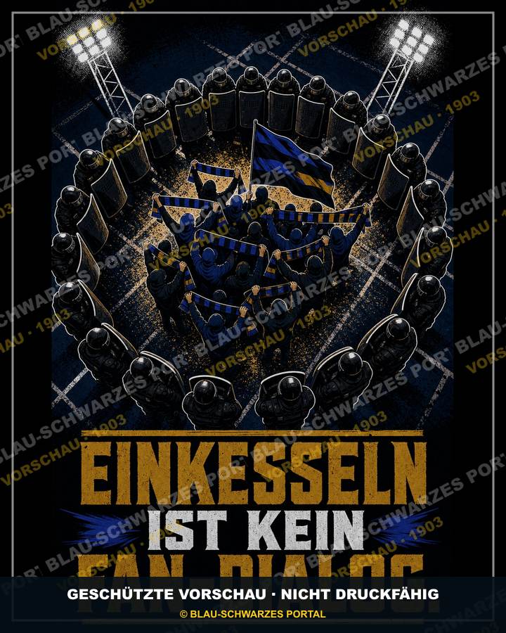Einkesseln ist kein Fandialog